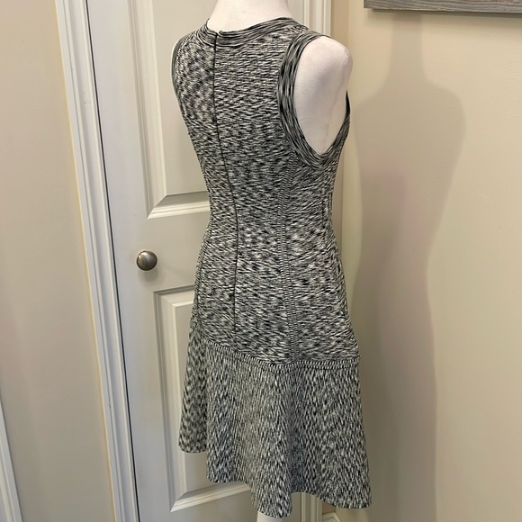 Lela Rose Black and White Patterned Dress - Picture 4 of 16